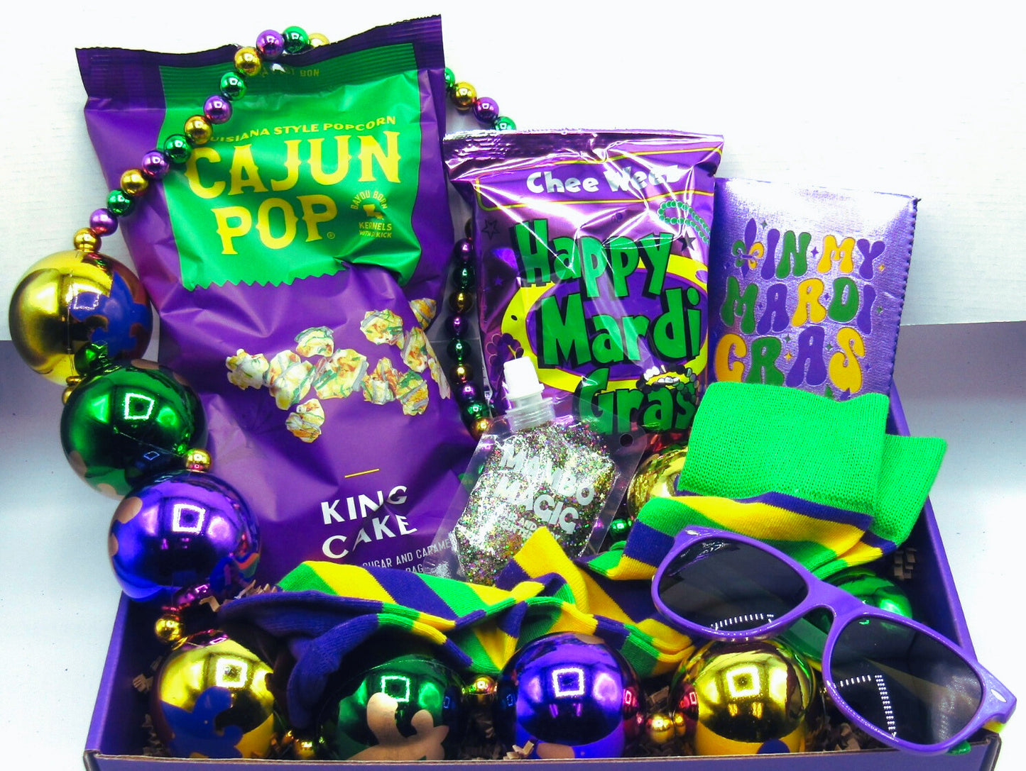 “Let the Good Times Roll” Mardi Gras Gift Box 🎉 - Box Of Care