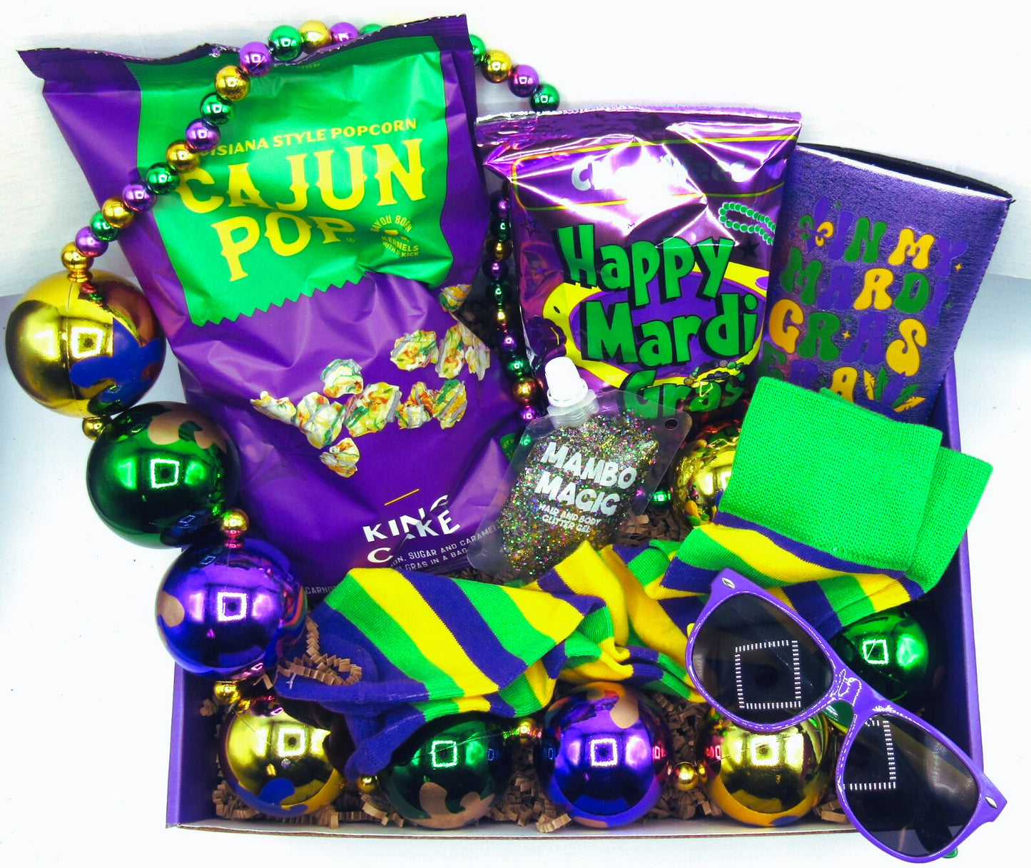 “Let the Good Times Roll” Mardi Gras Gift Box 🎉 - Box Of Care