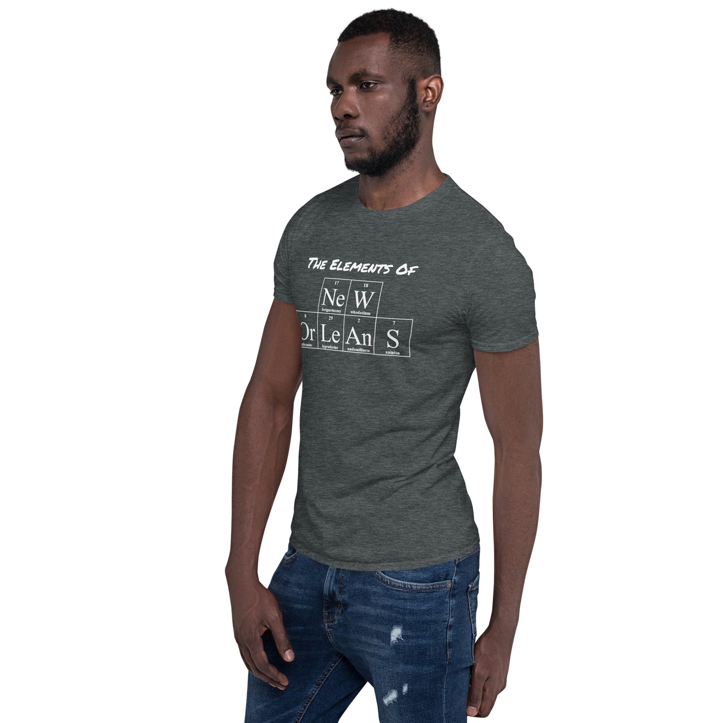 Men's Elements Of New Orleans T-Shirt - Box Of Care