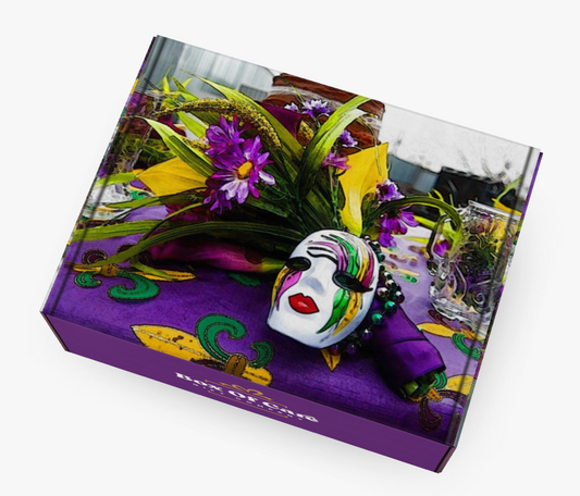 Mardi Gras Box 12x9x4 - Box Of Care