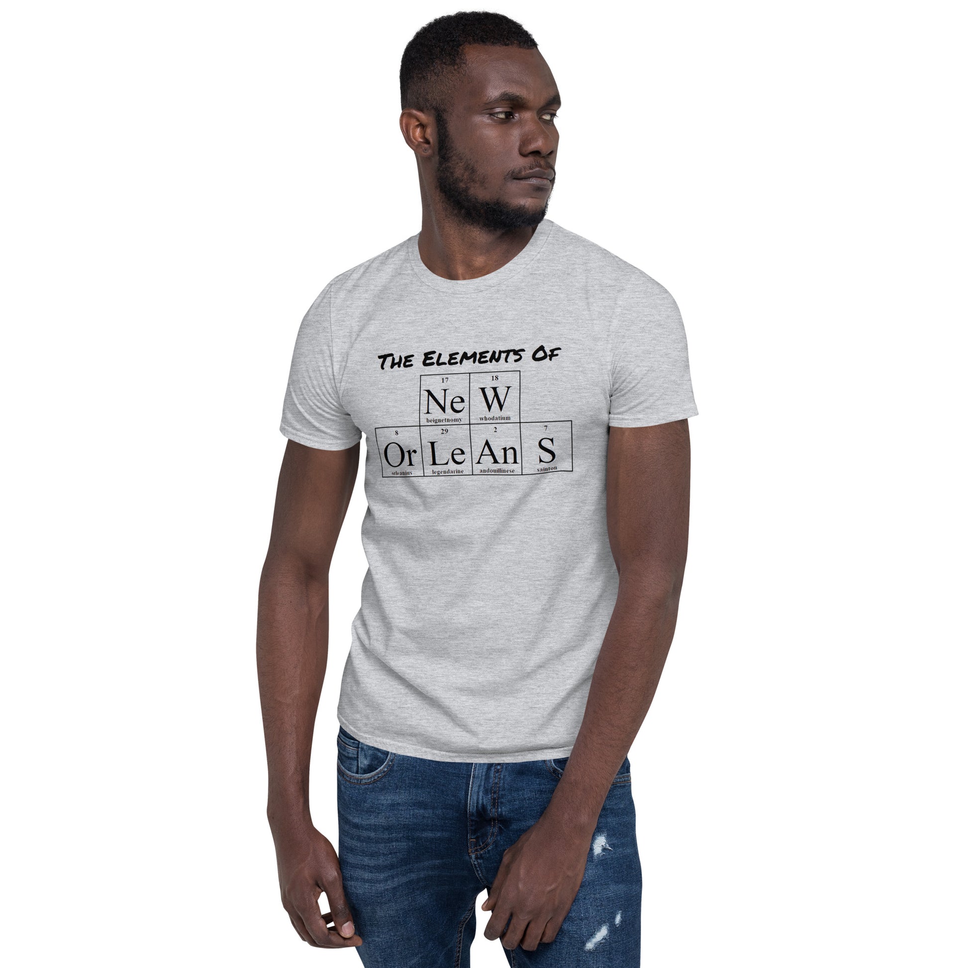 Men's Elements Of New Orleans T-Shirt - Box Of Care