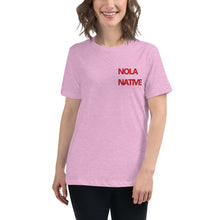 Load image into Gallery viewer, Women&#39;s NOLA NATIVE Classic T-Shirt - Box Of Care
