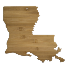 Load image into Gallery viewer, Louisiana Shaped Cutting Board - Box Of Care

